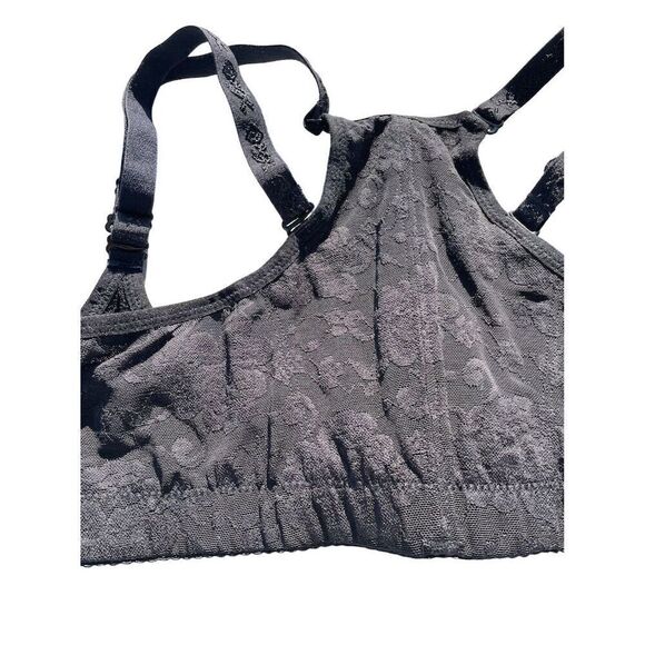 Chic Shaper  Push Up Bra Small Black Lace Adjustable Straps -M (36-38) - Picture 7 of 9